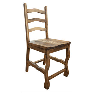 INTERNATIONAL FURNITURE DIRECT Marquez Solid Wood 24'' Counter Stool (Set of 2)