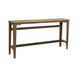INTERNATIONAL FURNITURE DIRECT Tulum 67'' Solid Wood Console Table