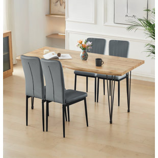 HALLOWOOD FURNITURE Essgruppe Cullompton mit 4 Stühlen