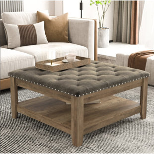 AUGUST GROVE® Brigina Square Coffee Table with Storage