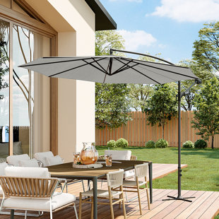 SOL 27 OUTDOOR Aakas 300cm Tilt Cantilever Parasol