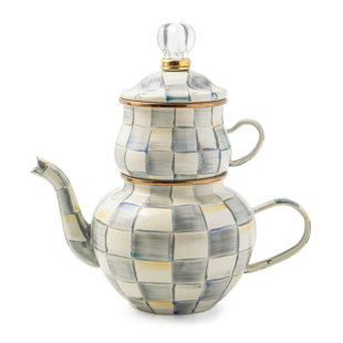 MACKENZIE-CHILDS Sterling Check® High Tea