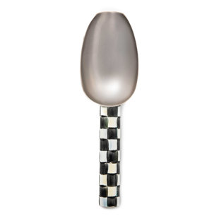 MACKENZIE-CHILDS Sterling Check Small Scoop
