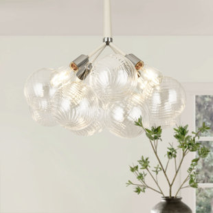 MERCER41 Cracraft 4 - Light Dimmable Sphere Chandelier