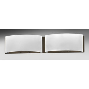 MEDALLION LIGHTING Truly Yours 2-Light Metallic Bronze Vanity Light