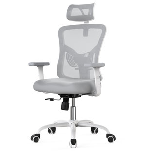 INBOX ZERO Thurso Polyester Blend Task Chair with Headrest