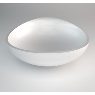 Maestro Bath Ivy 17.7'' White Oval Bathroom Sink