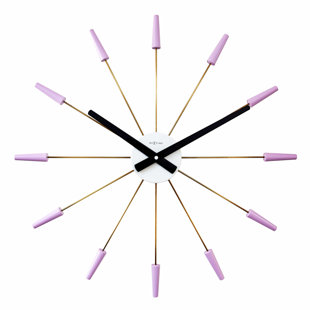 NEXTIME Plug Inn 58 cm Designer Wall Clock