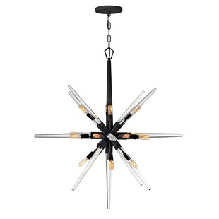 FREDRICK RAMOND Ariel 16 - Light Dimmable Sputnik Sphere Chandelier