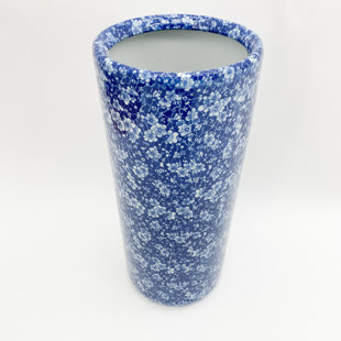 LILY MANOR Peasely Ceramic Freestanding Umbrella Stand