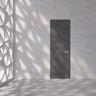 LEGNORI Flush with Wall Modern Italian Interior Door Filo Muro Concreto