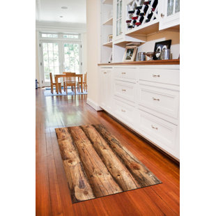 FREEPORT PARK® Calumet Log Jammer Kitchen Mat by Matterly