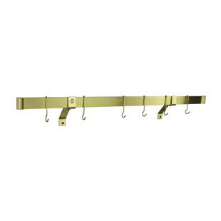 ENCLUME Handcrafted 48" Rolled End Bar ONLY (Requires Wall Brackets or Captain Hooks)