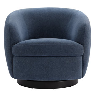 ROOMSENSE Marcy Swivel Barrel Chair (Set of 2)