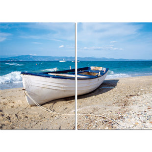 WHOLESALE INTERIORS Baxton Studio Leisurely Afternoon Mounted 2 Piece Framed Photographic Print on Canvas Set