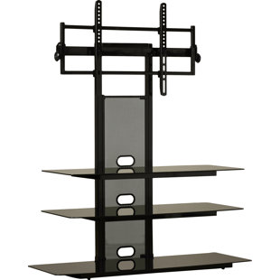 ORREN ELLIS Chmielewski TV Stand Mount with Shelves for Up to 85" TVs