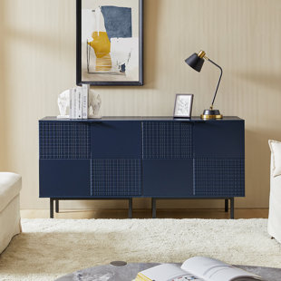 14 KARAT HOME INC. Arnold Metal 2 - Door Accent Cabinet (Set of 2)