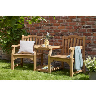 NORFOLK LEISURE Kingsbury Love Seat Bench Teak