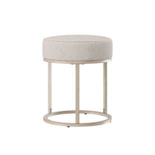 MERCER41 Louey Steel Accent Stool