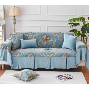 ACHERNAR LLC Box Cushion Sofa Slipcover