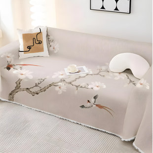 ACHERNAR LLC Box Cushion Sofa Slipcover