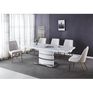 ARTISAN DESIGN FURNITURE Shani 9 - Piece Pedestal Dining Set