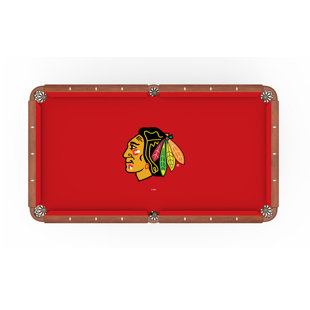 NHL Holland Bar Stool Pool Table Cloth