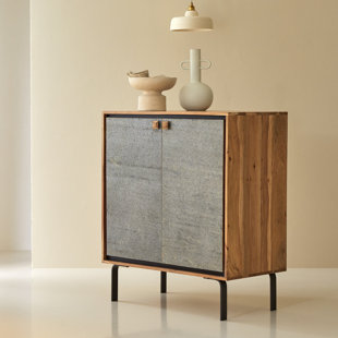 TIKAMOON Temis 35'' Solid Wood Sideboard