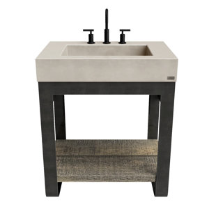 TRUEFORM CONCRETE Outland 30" Single Bathroom Vanity Set