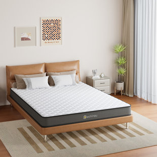 MUBULILY 8'' Medium Gel Memory Foam Mattress