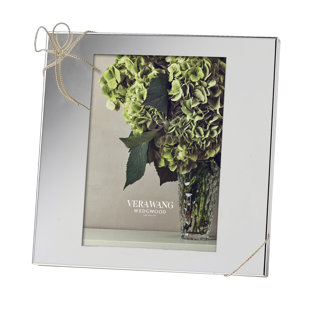 WATERFORD Wedgwood, Vera Wang Love Knots Picture Frame Silver