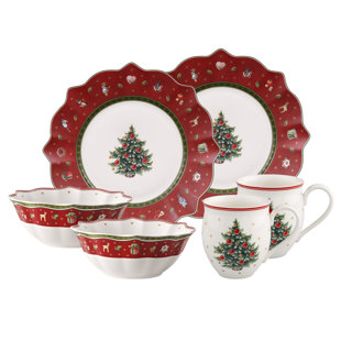 VILLEROY & BOCH Toy's Delight 6tlg. Set Frühstück für 2, Rot