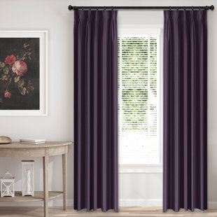 6IX TAILORS FINE LINENS Velvet Room Darkening Curtain Pair (Set of 2)
