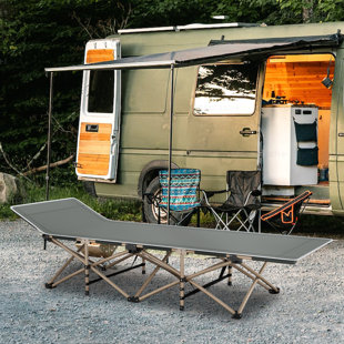 BRING HOME FURNITURE Sleepman Portable Camping Bed Folding Sleeping Cot