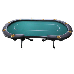 INO Design 96'' 10 - Player Foldable Poker Table