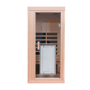 Pynsseu 1 - Person Bluetooth Compatible FAR Infrared Sauna