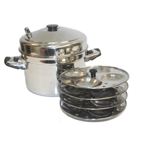 Tabakh Stainless Steel Idli Cooker