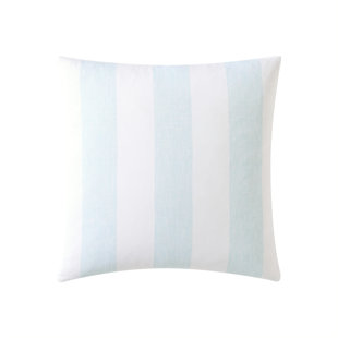 TOMMY BAHAMA HOME Awning Stripe Cotton Throw Pillow
