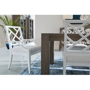 TRISHA YEARWOOD HOME COLLECTION Polyester Blend Arm Chair Dining Chair (Set of 2)
