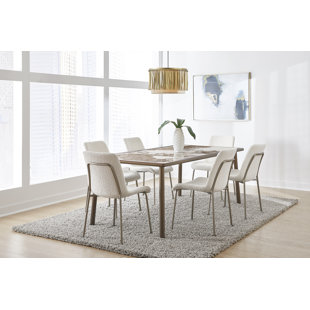 MODUS FURNITURE Crossroads 2.0 79 " Stone Pedestal Dining Table