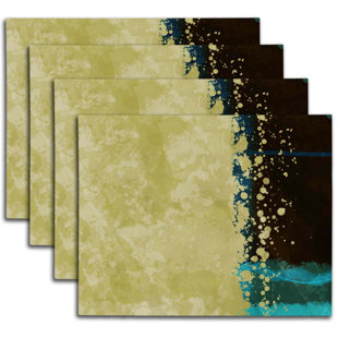 LEROI PRODUCTS Polyester Abstract Placemat