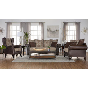 WORLD MENAGERIE Aaratrika 3 - Piece Living Room Set