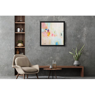 IVY BRONX "Rosa Abstract" Painting on Canvas by Jolina Anthony Modern Wall Art