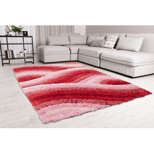 ORREN ELLIS Teppich Anyka in Rot/Beige