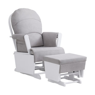 OXFORDBABY Essential Wooden Glider