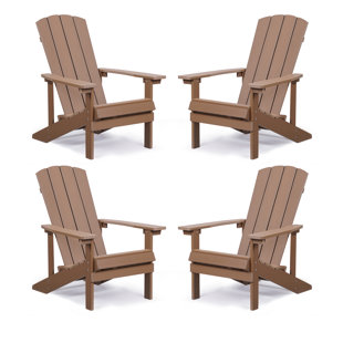 DOVECOVE Roberto High - Density Polyethylene (HDPE) Adirondack Chair