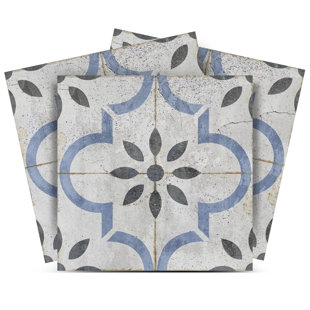 MI ALMA 7'' W x 7'' L Vinyl Peel and Stick Mosaic Tile (Set of 24)