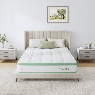 NOVILLA Memory-Schaum-Taschenfederkernmatratze, 25 cm Höhe