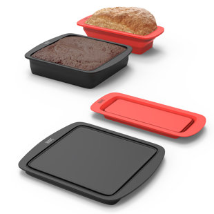 WAFE Collapsible Bakemate Bread And Cake Tin (Set of 2)