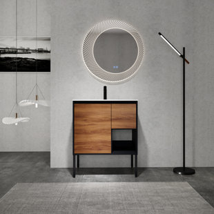 HOKKU DESIGNS Masood 29.72'' Single Bathroom Vanity with Top